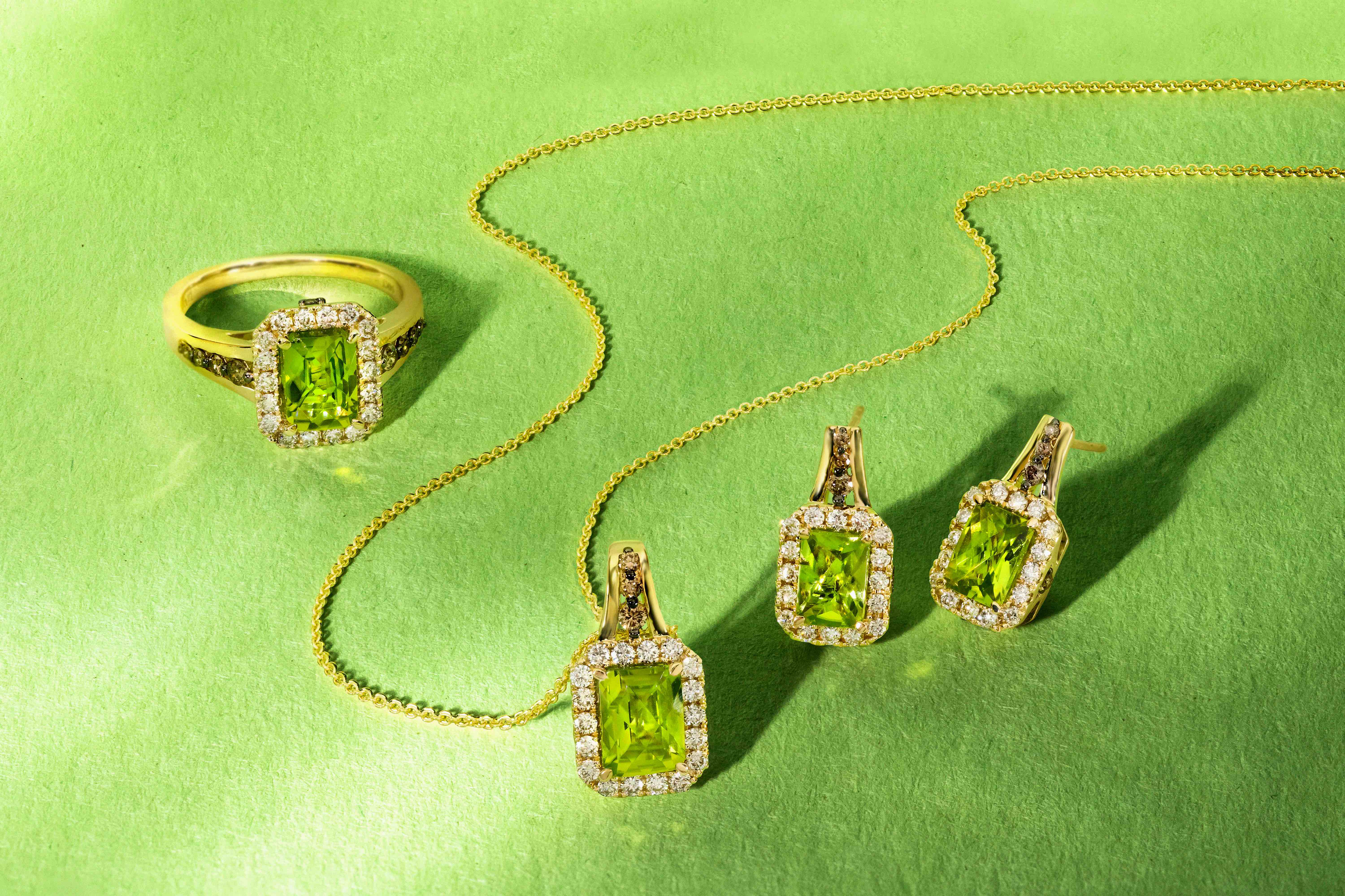 Le Vian's New August Green Apple Peridot Fine Jewelry Collections